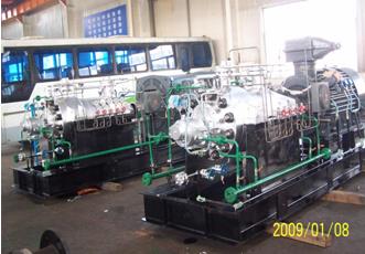 祝賀我公司加氫反應(yīng)進料泵一次試驗成功！